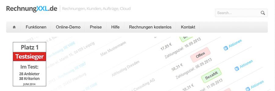 Rechnungssoftware RechnungXXL