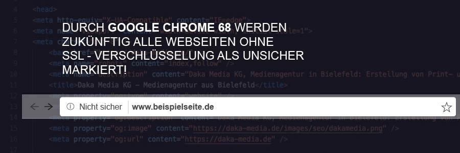 Chrome SSL-Zertifikat